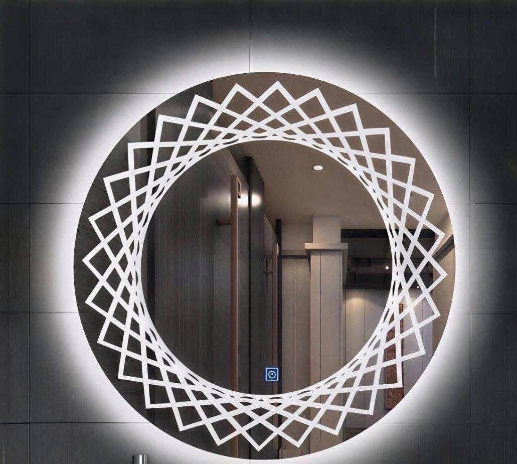 Miroir lumineux rond