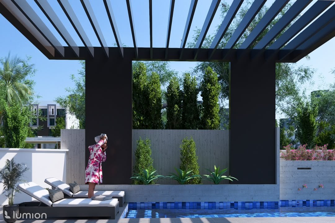 Terrasse couverte
